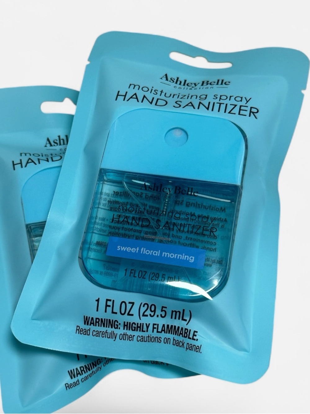 AshleyBelle Moisturizing Spray Hand Sanitizer - (Sweet Floral Morning x2)